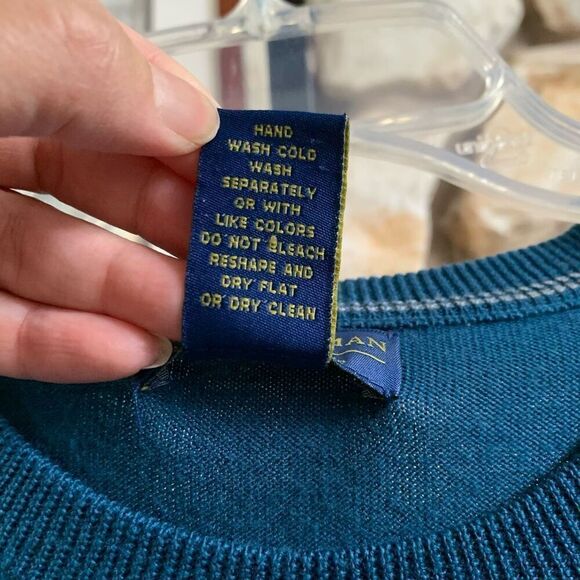 Joseph & Lyman mens 100% Merino wool sweater - Picture 3 of 9